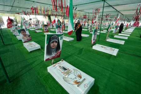 Iranian school struck in war's earliest attacks is now a memorial for children